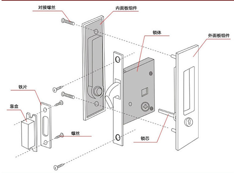 草莓视频软件污草莓视频官网下载地址RSL-604ET 移门用锁
